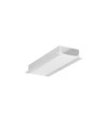 1m aluprofil VARIO30-06 ACDE-9/U9 - Ubehandlet aluminium, indbygget, LED skinne