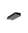 Profilé en aluminium VARIO30-06 ACDE-9/U9 de 2m - Anodisé noir, encastré, rail LED