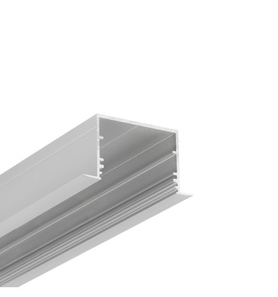 Profilé en aluminium VARIO30-07 ACDE-9/U9 1m - Anodisé, encastré, rail LED