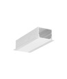 2m aluminiumprofiel VARIO30-07 ACDE-9/U9 - Onbehandeld aluminium, ingebouwd, LED-profiel