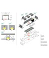 2m aluminium profiel VARIO30-07 ACDE-9/U9 - Zwart geanodiseerd, ingebouwd, LED profiel