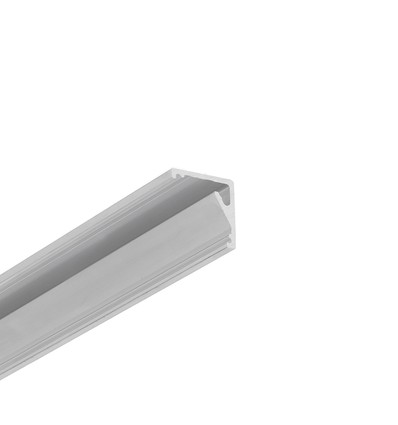 2m aluminiumprofiel CABI12 E - Onbehandeld aluminium, hoek, LED-profiel