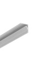Profilé aluminium 2m CABI12 E - Aluminium brut, angle, rail LED