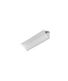 2m aluminiumprofiel CABI12 E - Onbehandeld aluminium, hoek, LED-profiel