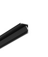 2m aluminium profiel CABI12 E - Zwart geanodiseerd, hoek, LED profiel