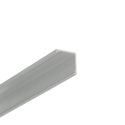 2m aluminium profiel CABI12 DUO E - Geanodiseerd, hoek, LED profiel