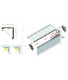 Profilé aluminium 2m CABI12 DUO E - Anodisé, angle, rail LED