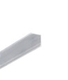 2m aluminiumprofiel CABI12 DUO E - Onbehandeld aluminium, hoek, LED-profiel