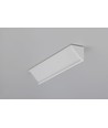 Profilé aluminium 2m CABI12 DUO E - Blanc laqué, angle, rail LED