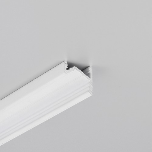 Profilé aluminium 1m CORNER10.V2 A1C/U1 - Coin, laqué blanc, rail LED