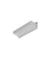 Profilé aluminium 1m CORNER12.V2 EF/U - Anodisé, angle, rail LED