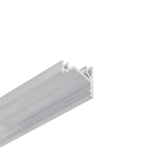 2m aluprofil CORNER12.V2 EF/U - Ubehandlet aluminium, hjørne, LED-skinne