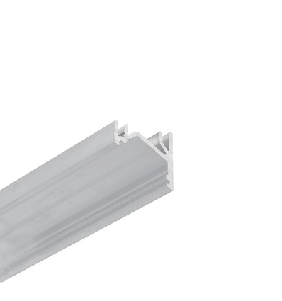 2m aluminiumprofil CORNER12.V2 EF/U - Obehandlad aluminium, hörn, LED-skena