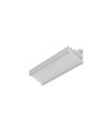 2m aluminiumprofil CORNER12.V2 EF/U - Obehandlad aluminium, hörn, LED-skena