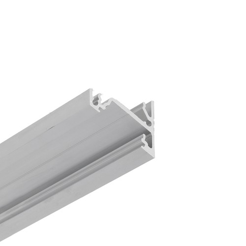Profilé aluminium 2m CORNER14 EE7F/TY - Aluminium brut, angle, rail LED