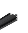 2m aluprofil CORNER14 EE7F/TY - Svart anodiserad, hörn, LED-skena