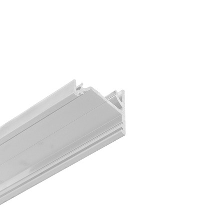 Profilé en aluminium 2m CORNER16.V2 AC-6/TY - Aluminium brut, coin, rail LED