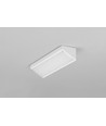 Profilé en aluminium 2m CORNER16.V2 AC-6/TY - Blanc laqué, angle, rail LED