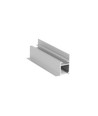 Profilé en aluminium 2m FRAME14 BC/Q - Anodisé, encastrable, rail LED