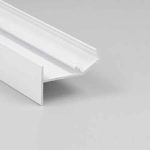 1m aluminium profiel GLOW12 UP A1C - Wit gelakt, inbouw, LED profiel