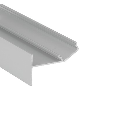 Profilé en aluminium 1m GLOW12 UP A1C - Anodisé, encastrable, rail LED