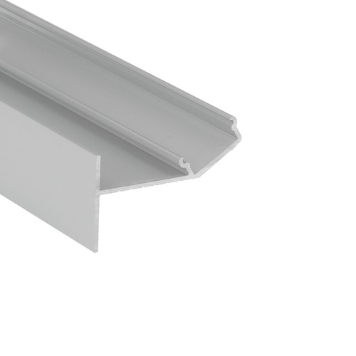 2m aluminium profiel GLOW12 UP A1C - Geanodiseerd, inbouw, LED profiel