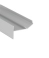 2m aluminium profiel GLOW12 UP A1C - Geanodiseerd, inbouw, LED profiel