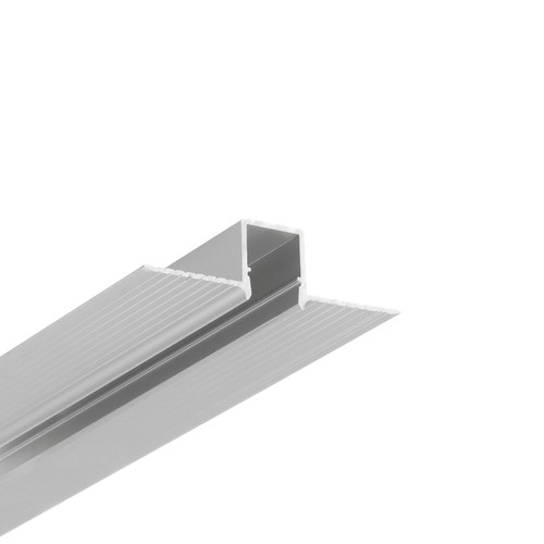 Profilé aluminium 1m HIDE10 C4 - Anodisé, encastrable, rail LED