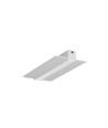 Profilé aluminium 1m HIDE10 C4 - Anodisé, encastrable, rail LED