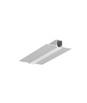 2m aluminiumprofiel HIDE10 C4 - Geanodiseerd, inbouw, LED-profiel
