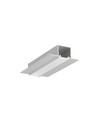 Profilé en aluminium 2m LINEA-IN20 TRIMLESS EE7F - Anodisé, encastrable, rail LED