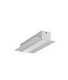 2m aluprofil LINEA-IN20 TRIMLESS EE7F - Anodiseret, indspartling, LED skinne