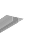 Profilé aluminium 2m PLANE14 IN BC3 - Aluminium brut, encastrement, rail LED
