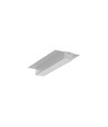 2m aluminium profiel PLANE14 IN BC3 - Onbehandeld aluminium, inbouw, LED profiel