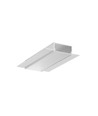 2m aluprofil VARIO30-04 ACDE-9 - Ubehandlet aluminium, indspartling, LED skinne