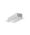Profilé en aluminium VARIO30-05 ACDE-9 de 1m - Aluminium brut, encastrement, rail LED