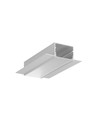 Profilé en aluminium VARIO30-05 ACDE-9 de 2m - Anodisé, encastrable, rail LED