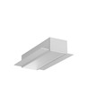 Profilé en aluminium VARIO30-05 ACDE-9 de 2m - Anodisé, encastrable, rail LED