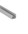 2m aluminium profiel FLOOR12 K/U - Geanodiseerd, tegelprofiel, LED-profiel