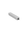 2m aluminium profiel FLOOR12 K/U - Geanodiseerd, tegelprofiel, LED-profiel