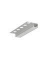 2m aluminium profiel UNI-TILE12 180GR C PLUS - Geanodiseerd, tegelprofiel, LED profiel