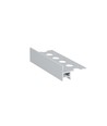 2m aluminium profiel UP-TILE10 A - Geanodiseerd, tegelprofiel, LED rail