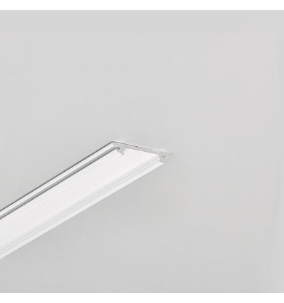 1m aluminiumprofiel ARC12 CD/U5 - Wit gelakt