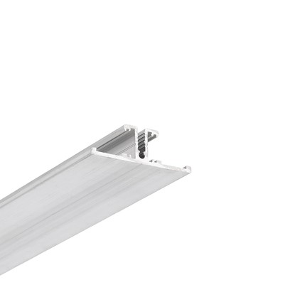 1m aluminiumprofiel BACK10 A/UX - Onbehandeld aluminium