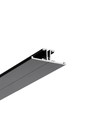 Profilé en aluminium 1m BACK10 A/UX - Laqué noir