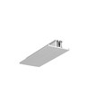 2m aluminium profiel BACK10 A/UX - Geanodiseerd