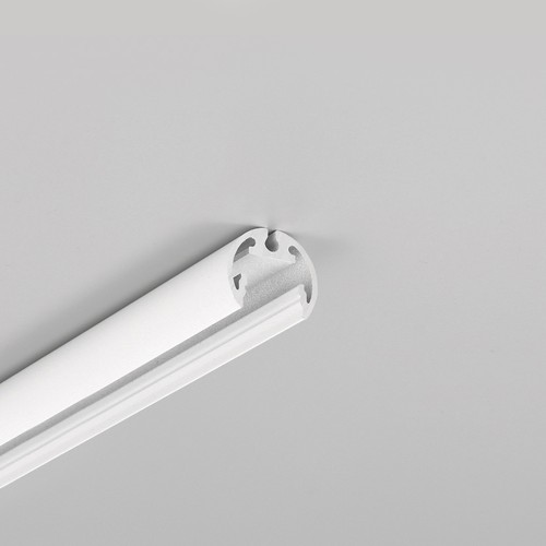 2m aluminiumprofiel PEN12 CJ - Wit gelakt