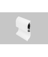 2m aluminium profiel SKIRT10 AC2/Q9 - Wit gelakt