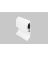 2m aluminium profiel SKIRT10 AC2/Q9 - Wit gelakt