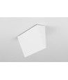 1m aluminium profiel WALLE12 BCD - Wit gelakt